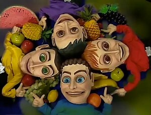 Do not adjust your digital device. This is actually The Chats as The Wiggles (puppet version) performing their version of 'Can You (Point Your Fingers and Do The Twist?)' 😲 You're welcome. | ABC Music