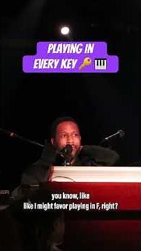 Cory Henry On Playing In Every Key #gospel #gospelpiano #piano #jazzpiano #coryhenry