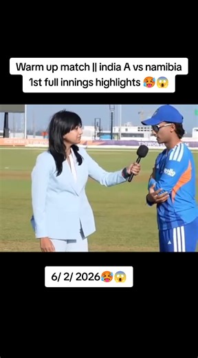 Wrm up match india vs namibia highlights #pppppppppppppppp