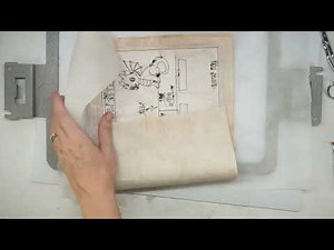Dragon Book Machine Embroidery Design Tutorial - Part 3