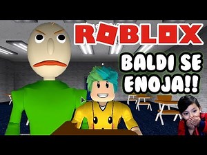Baldi se Enoja | Baldi´s Basic in Education | Juegos Roblox Roleplay