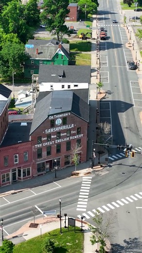Summertime Drone Views in Calais Maine.