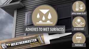 Titebond WeatherMaster Sealant, Beige – Polymer Exterior Caulk for Windows, Doors, Siding & Trim, Flexible, UV-Resistant, Paintable in 1 Hour, Low VOC – 46311, 9.5 Oz. Cartridge