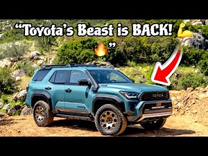 🔥 2025 Toyota 4Runner Hybrid — The Ultimate Off-Road SUV Returns Stronger Than Ever! 🚙