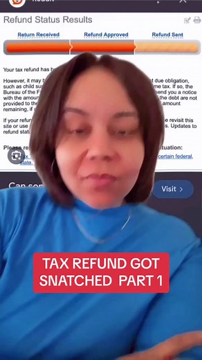 Treasury Offset Program part 1#taxseason2024prep #taxesdone #childsupport #studentloans #fms #refundoffset #fyp #irs
