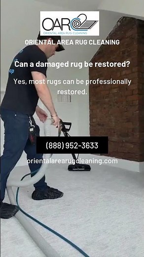 Can a Damaged Rug Be Restored? | Expert Repairs | Oriental Area Rug Cleaning NYC