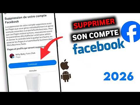 Comment Supprimer Son Compte Facebook 2026 | Supprimer Définitivement Un Compte Facebook 2026