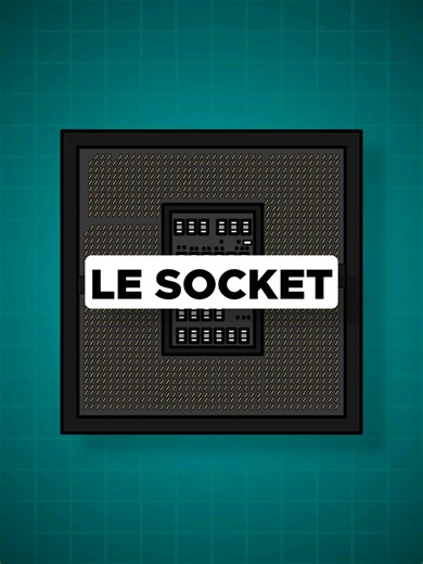 Le trône de ton processeur, le socket #informatique #internet #techtok #hardware #socket