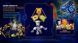 The Combo NEXO Power is an amazing weapon against the Stone monsters. You have learned so much, but there are still many secrets to the mysterious power of the combo. http://lego.build/ComboMission03 #LEGONEXOKNIGHTS | LEGO