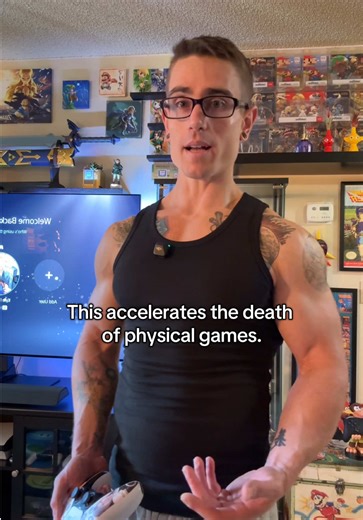 Impact of Reducing Friction in Gaming on Physical Media