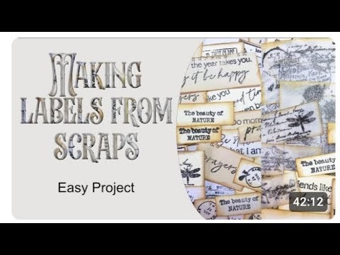 Let's create scrappy labels mass make