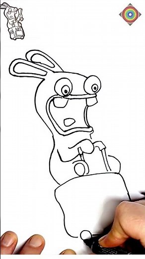 Cómo Dibujar RABBIDS - How To Draw Rabbids 🌈 Dibujos para Niños