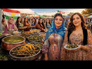 The Food Queens of Kurdistan! World’s BIGGEST Food Festival
