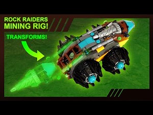 Epic LEGO Rock Raiders MOC | The Turbo Driller