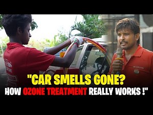 🚗 Is Ozone Therapy the Most Effective Solution for Car Odor Removal ? | 5K Car Care #autodetailing