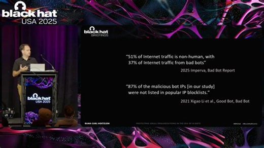 Black Hat USA 2025 | Protecting Small Organizations in the Era of AI Bots | Geraldo Netto