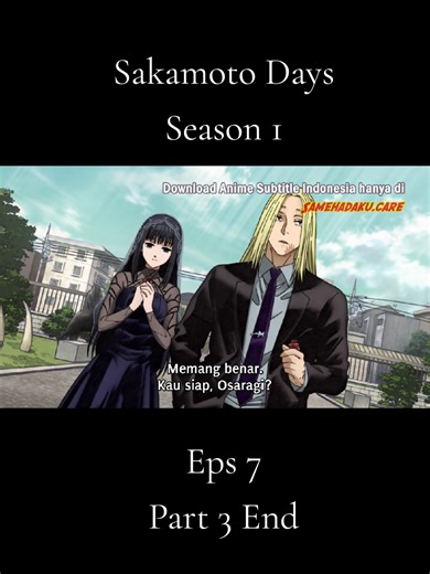 Sakamoto Days Season 1 Ep 7 Part 3: The Finale