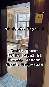 98 SAR - Suite Room @ Prime Hotel Al Hamra, Jeddah #travel #wowhotel #jeddah #suite #Prime_hotel