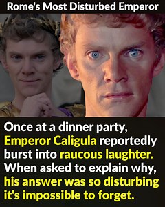 1.7M views · 22K reactions | Once at a dinner party, Caligula reportedly burst into raucous laughter. When asked to explain why, his answer was so disturbing it's impossible to forget. | Factinate | Facebook