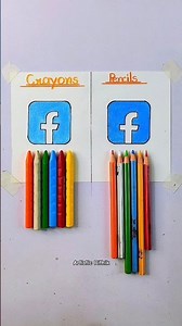 PLASTIC CRAYONS vs OIL 😍😱 PASTELSWhich colour is the best#trending#challenge#drawing#art#shorts
