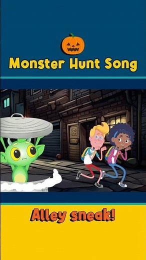 Sneaking Down Monster Alley | Mister Kipley Halloween Adventure