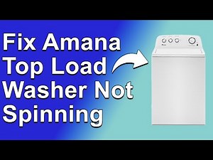 How To Fix Amana Top Load Washer Not Spinning (Common Causes And Solutions To Solve The Issue)