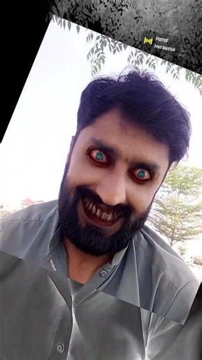 Terrifying Face Reveal 😱 Human Turns Into Monster Smile #horror #creepy #scary #shorts HD Clip