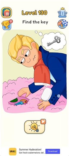 DOP 5 Level 130 - Find The Key (Delete One Part) #trending #dop5 #skpgaming #viral