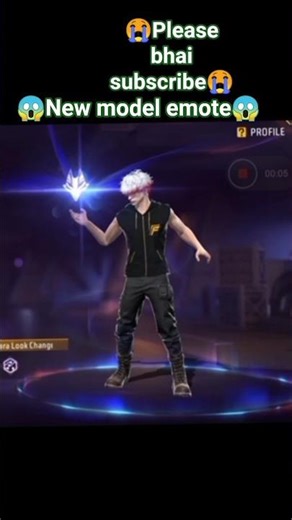 New model emote profile,, ☠️☠️