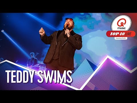TEDDY SWIMS LIVE zorgt voor KIPPENVEL // Qmusic Top 40 Live 2025
