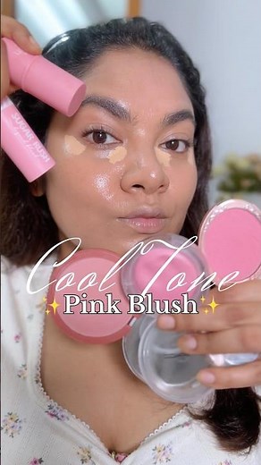 Best Cool Tone Baby Pink Blushes for Indian Skin Tone