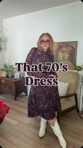 Holiday, but make it retro. 💃 @niki_bette_ is twirling into the season in our Garden Party Tapestry Midi Dress, and yes… we’re obsessed. Explore our newest dress arrivals for more retro magic. ✨ #MyModCloth | ModCloth