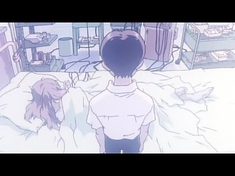 End of Evangelion: Shinji in hospital scene
