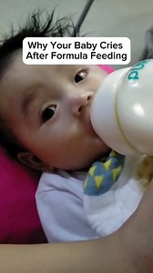Why Your Baby Cries After Formula Feeding 1. Gas or Bloating • Formula-fed babies may swallow more air, leading to discomfort. 2. Overfeeding • Too much milk can cause tummy pain or spitting up. 3. Formula Sensitivity or Intolerance • Some babies react to certain proteins in formula, leading to fussiness. 4. Need for Burping • Trapped air can cause discomfort until released. 5. Reflux • Stomach contents flow back into the esophagus, causing irritation. #Babydevelopment #Parentingtips #viralpost2
