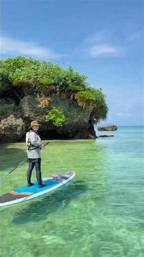 【石垣島北部】SUPツアーで行く、岩礁と静かな海🌊｜まるひで石垣島