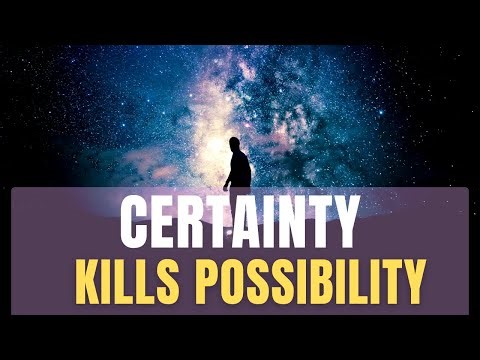 The Uncertainty Principle: Why Certainty Blocks Creation
