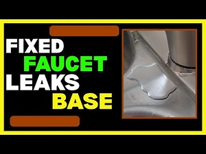 How to Fix Kitchen Faucet Leaking at Base