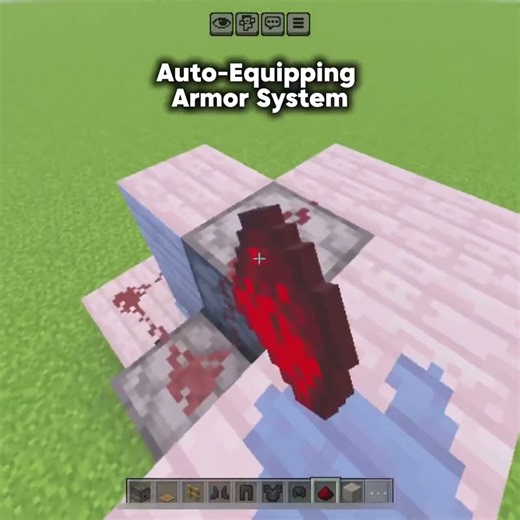 Minecraft Auto-Equipping Armor System