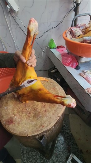 mutton leg separation cutting