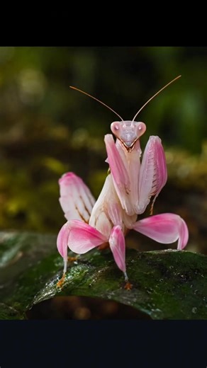 Orchid Mantis: The Beautiful Insect That Hunts Like a Predator 😲🌸 #usa