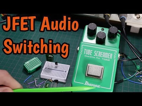 JFET Audio Switch Circuit - 2n5457