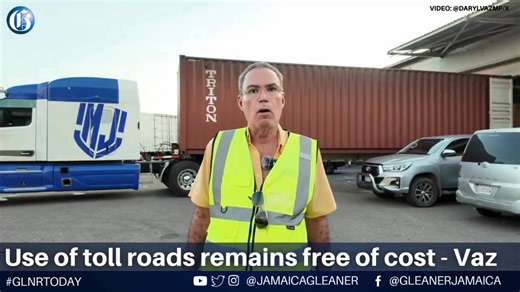 Transport Minister Daryl Vaz says the use of all toll roads remains free of cost to the public following the passage of Hurricane Melissa. He stated that unscrupulous persons have been attempting to charge at toll booths, which he has condemned. Read more: https://jamaica-gleaner.com/article/news/20251030/use-toll-roads-remains-free-cost-vaz #GLNRToday | Jamaica Gleaner
