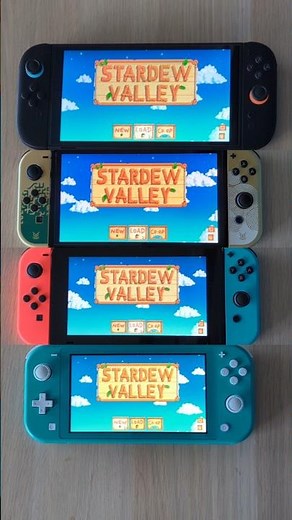 Stardew Valley- Nintendo Switch 2 vs Switch OLED vs Switch vs Switch Lite Speed Comparison