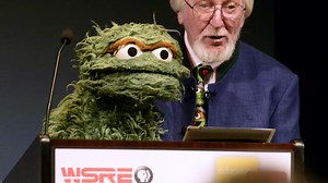 'Sesame Street' star Spinney lecture filled with laughs