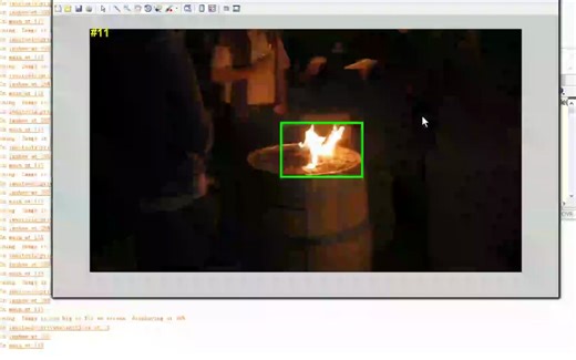 基于MATLAB的火焰检测系统。可识别是否有火灾(可教学)