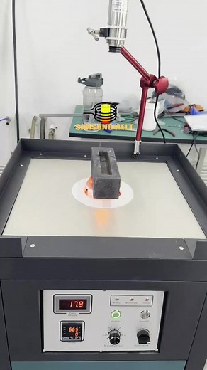 62K views · 352 reactions | SanSongMelt-Gold Melting Machine Gold Silver Induction Melting Furnace Smelting Machine | SanSong Melt | Facebook