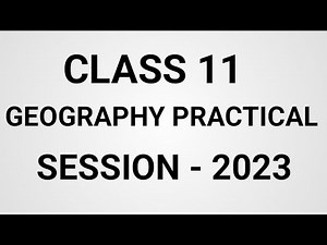 Geography practical class 11
