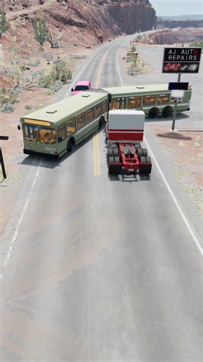 Realistic Highway Car Crashes #321 | BeamNG Drive