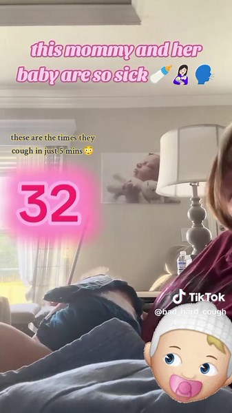 Mommy and Baby Coughing: A Sick Day Experience