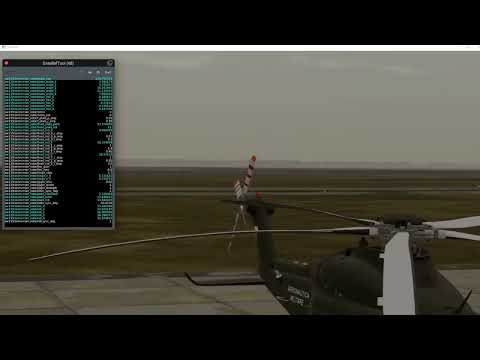 AW139 Main and Tail Rotor Full Animated by Dynamic Physics X-Plane 12 4.0